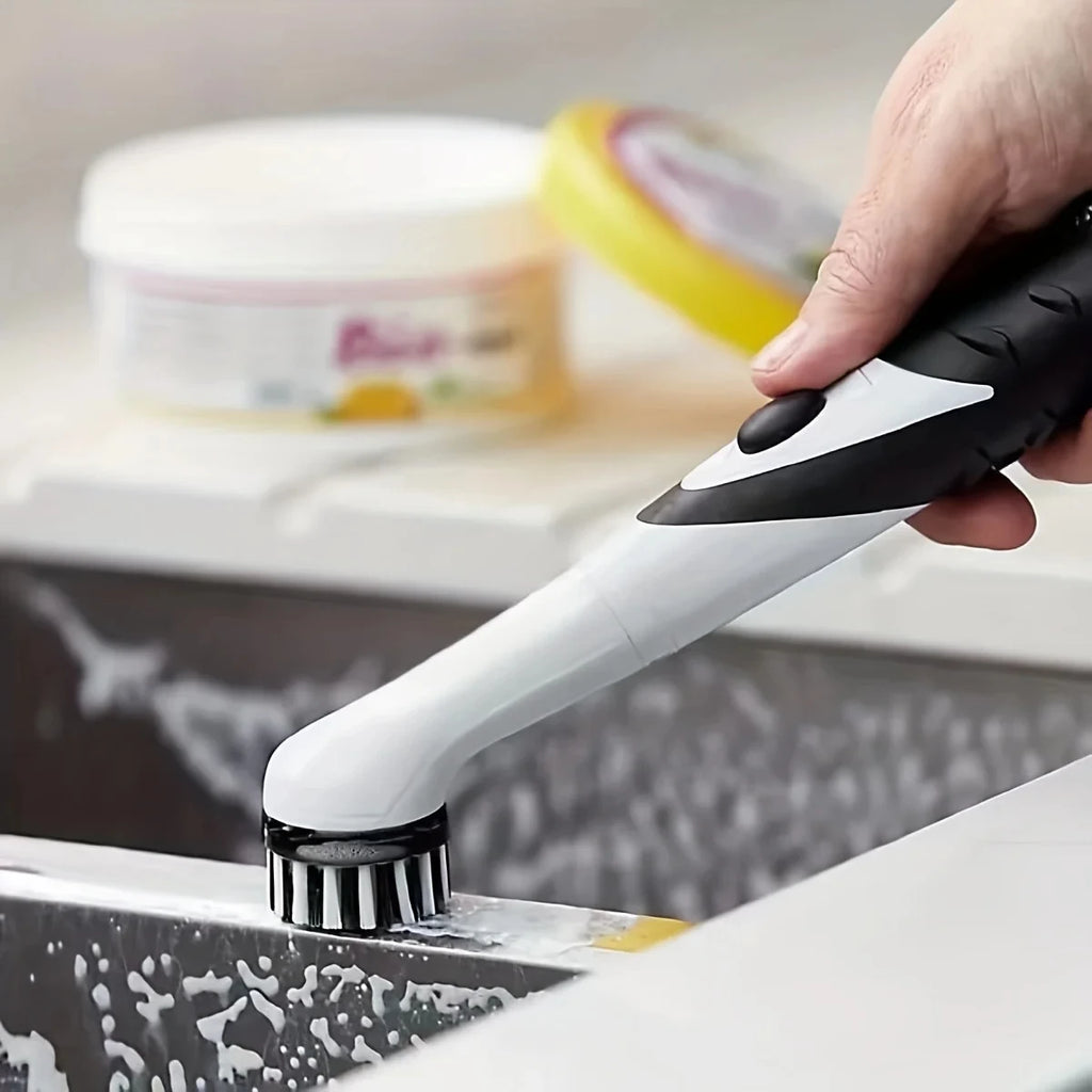 Multifunctional Electric Cleaning Brush with 4 Heads