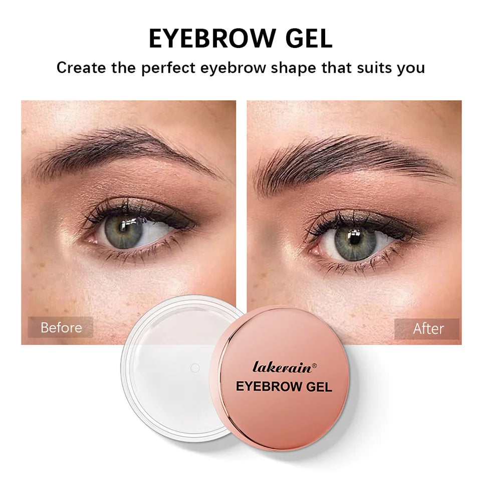 Waterproof 3D Eyebrow Styling Sculpting Gel for Natural Brows