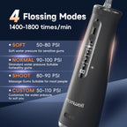 Electric Toothbrush and Water Flosser Combo