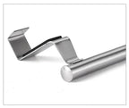 Stainless Steel Over-Cabinet Door Towel Rack