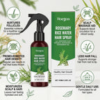 Rosemary Rice Water Hair Spray for Damaged Frizzy Hair