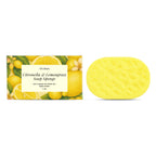 Exfoliating Lemongrass Bath Sponge for Daily Body Cleansing