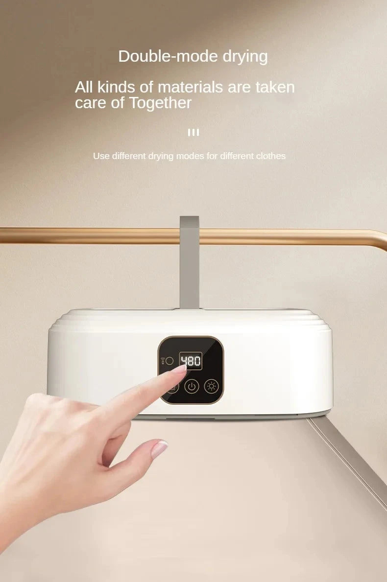 Portable Electric Clothes Dryer with Remote Control