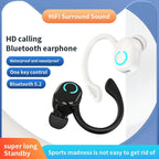 Wireless Ear-Hook Bluetooth Headset for Sports and Business