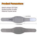 Electric Heated Waist and Abdomen Warming Belt