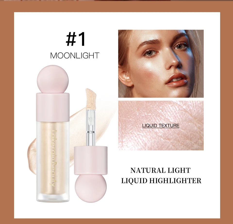 Liquid Highlighter for Radiant Glow and Natural Skin Brightening - 8
