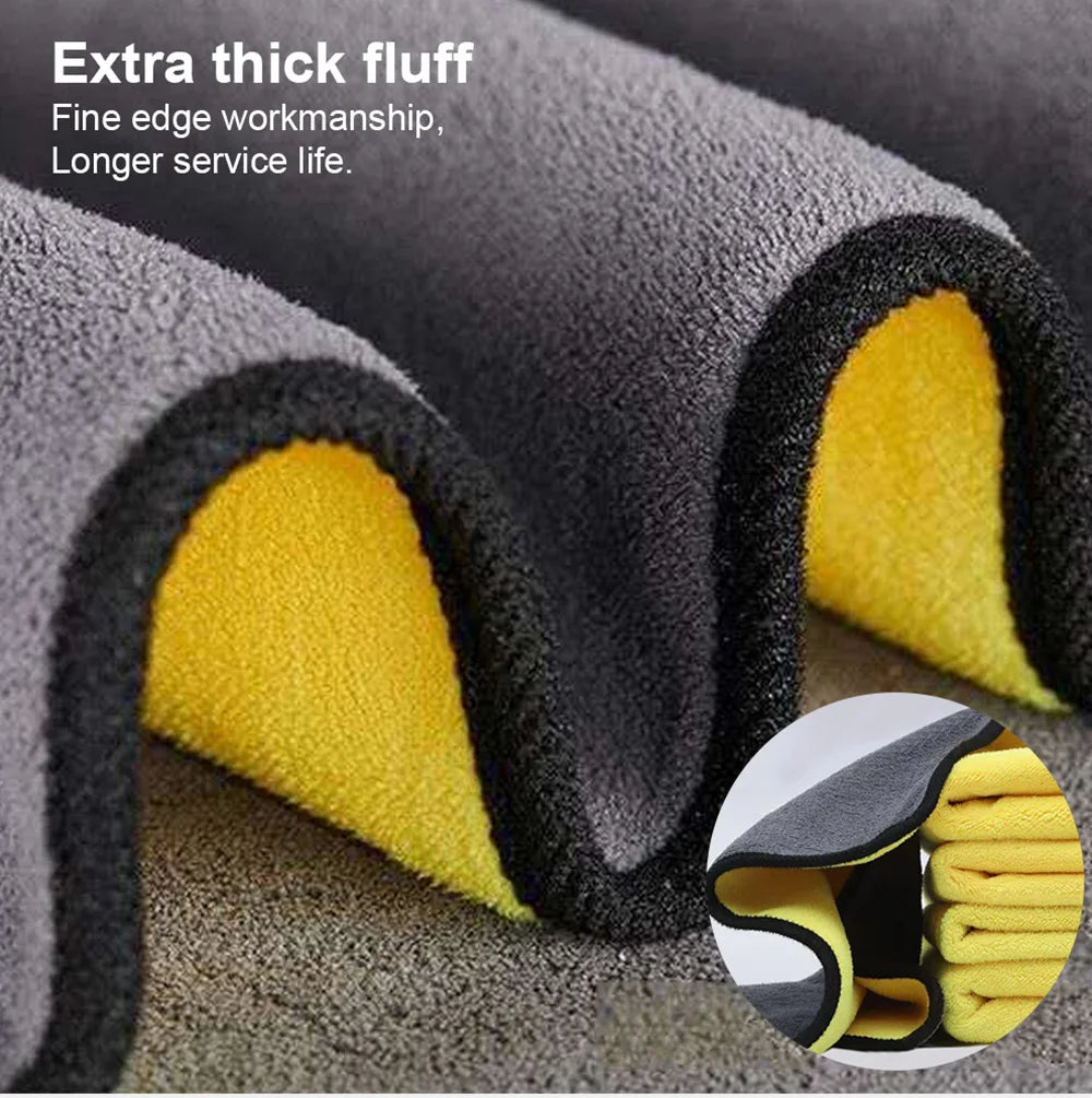 Ultra-Absorbent Microfiber Cleaning Towels for Home and Car - 13