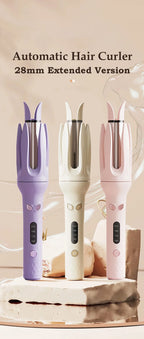 Automatic Rotating Hair Curler for Effortless Waves