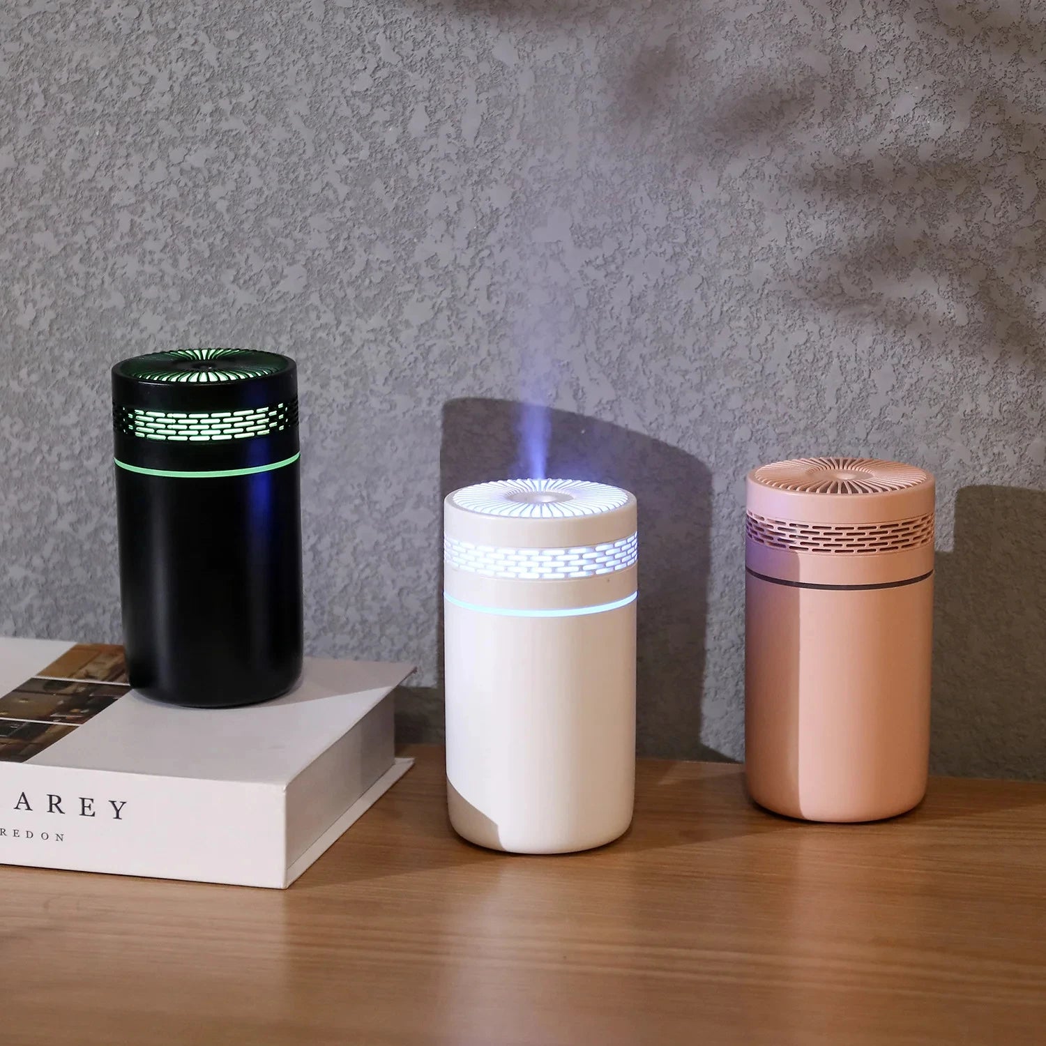 Portable Mini LED Car and Desk Humidifier - 4