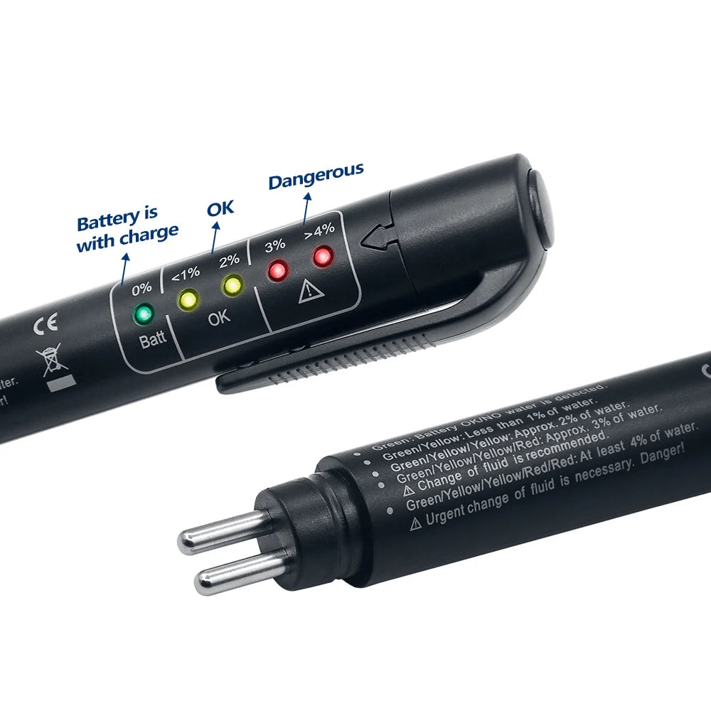 Digital Brake Fluid Tester Pen for Car Maintenance