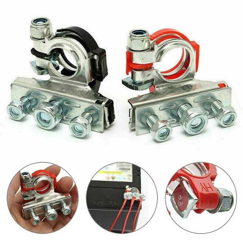 Heavy-Duty Car Battery Terminal Connectors 12V/24V - 9