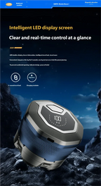 6D Electric Rotary Head Shaver for Men