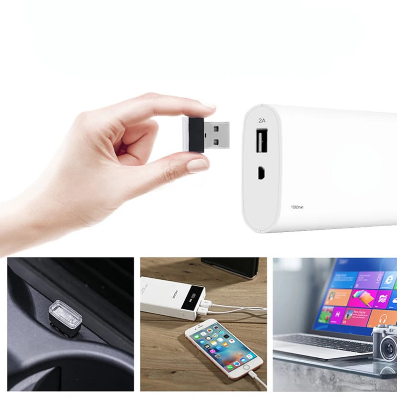 USB LED Car Interior Atmosphere Light