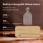 Waterless Wood and Glass Essential Oil Aromatherapy Diffuser