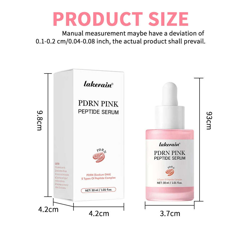 Salmon DNA PDRN Peptide Face Serum for Radiant Skin