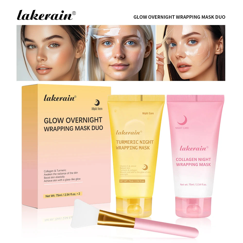 Overnight Peel-Off Face Mask Duo for Firming and Hydration - 18