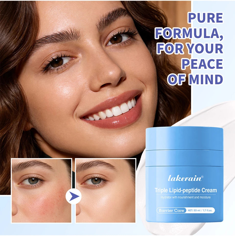 Triple Lipid Peptide Moisturizing Cream for Dry and Sensitive Skin - 8