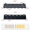 Wall-Mounted Fishing Rod Storage Rack