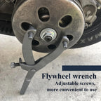 Adjustable Motorcycle Flywheel and Clutch Hub Spanner Wrench