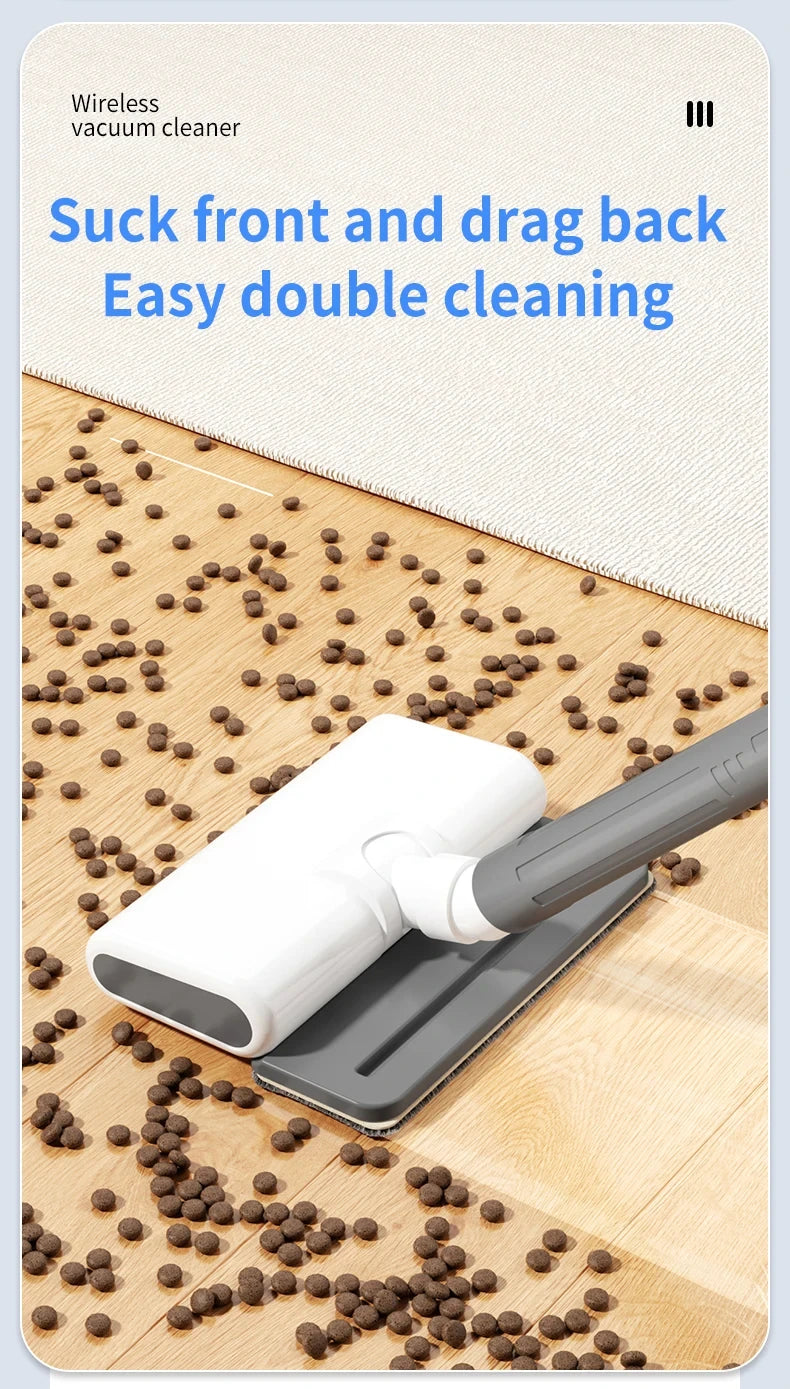 Lightweight Cordless Stick Vacuum for Floors and Carpets