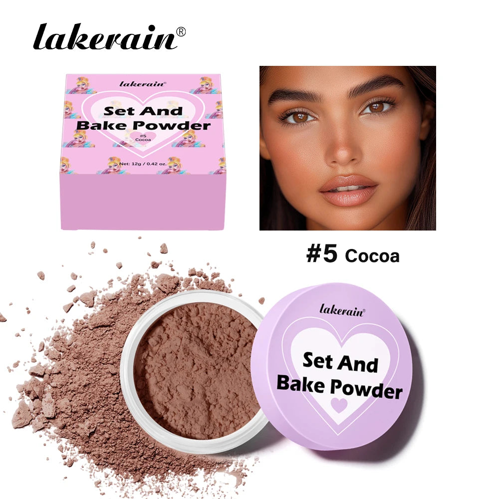 Matte Finish Oil Control Loose Baking and Setting Powder