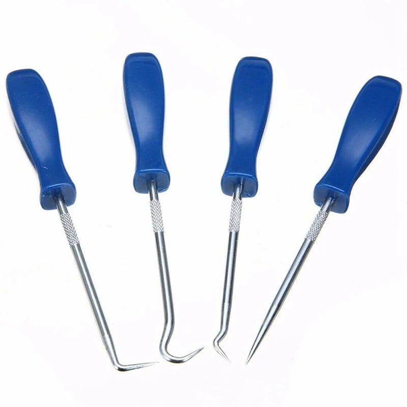 4-Piece Precision Pick and Hook Set for Auto Repairs - 3