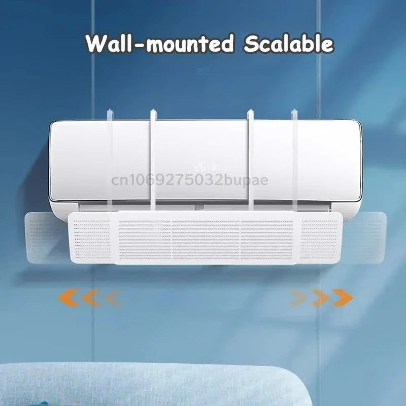 Adjustable Air Conditioner Wind Deflector Shield - 4