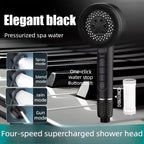 4-Mode High-Pressure Water Saving Handheld Shower Head