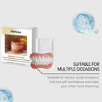 Comfort Fit Silicone Denture Cosmetic Teeth Set