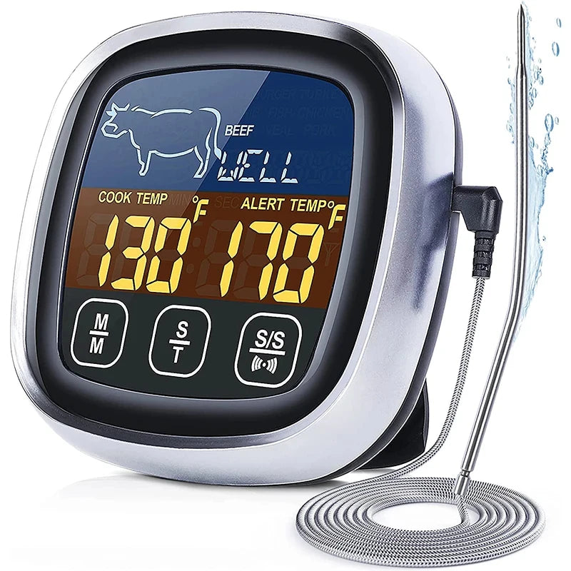 Digital Instant-Read Meat Thermometer for Kitchen and BBQ