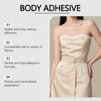 All-Day Clothing Body Adhesive for Wardrobe Security