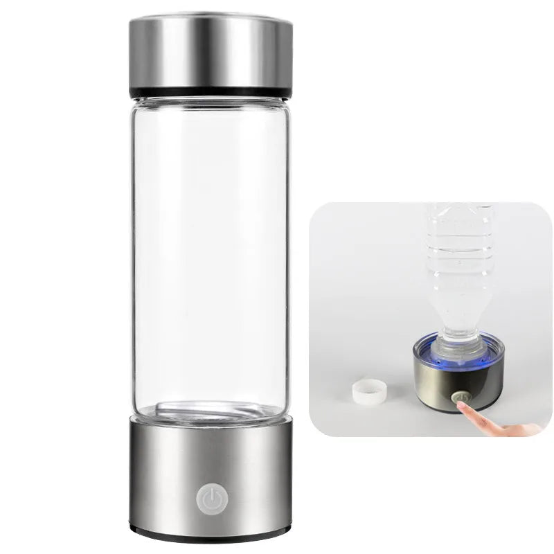 Portable Hydrogen-Rich Water Generator Bottle