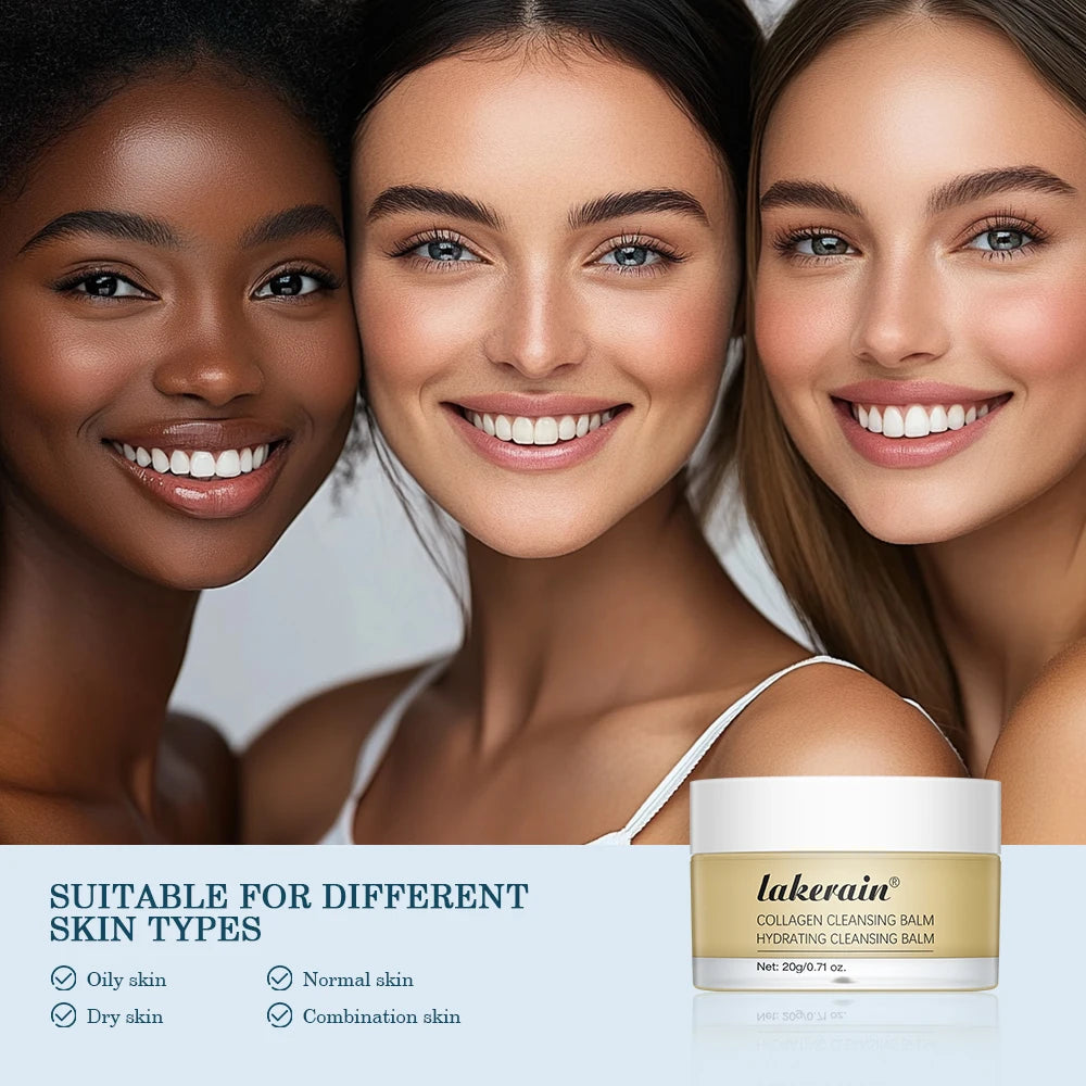 Collagen Hydrating Cleansing Balm for Deep Makeup Removal - 6
