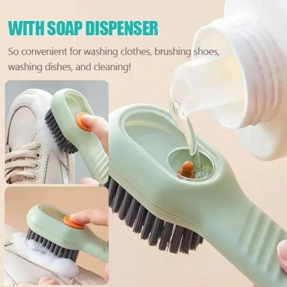 Automatic Liquid Dispensing Shoe Cleaning Brush - 3
