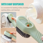 Automatic Liquid Dispensing Shoe Cleaning Brush
