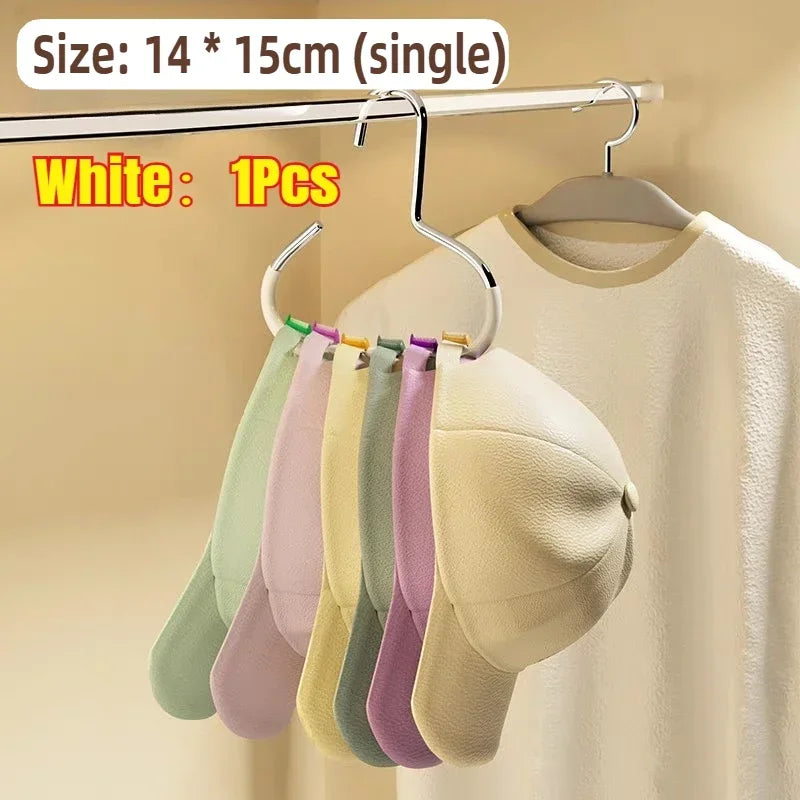 Multifunction Space Saving Hat and Accessory Organizer Hanger - 25