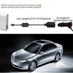 USB to 12V Car Cigarette Lighter Socket Power Adapter
