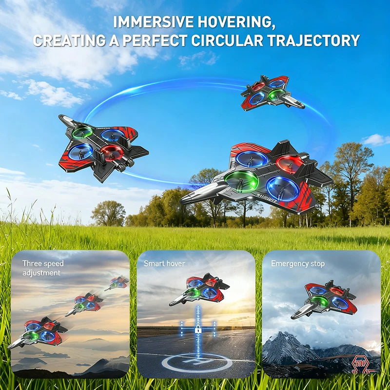 Stunt LED Foam RC Fighter Jet for Beginners