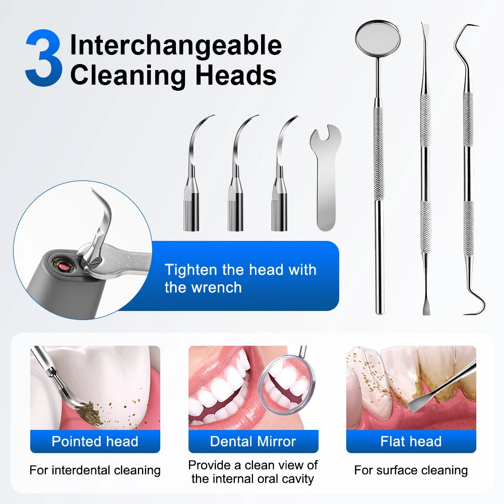 Visual Ultrasonic Dental Scaler with HD Camera