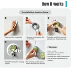 Heavy Duty Vacuum Suction Cup Wall Hook