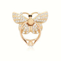 Glitter Butterfly Phone Ring Holder Kickstand