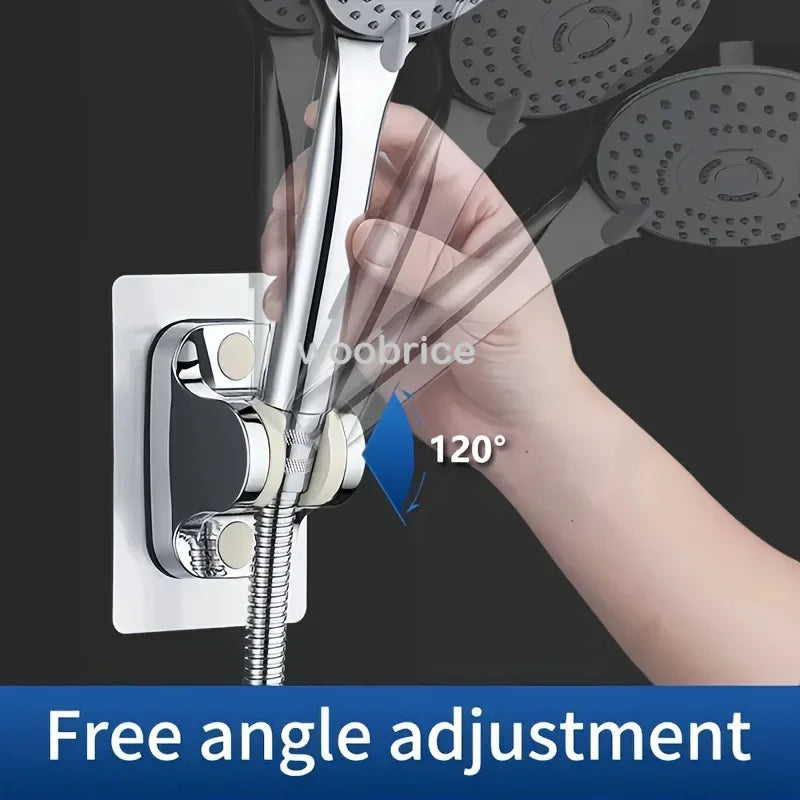 Adjustable Adhesive Shower Head Holder