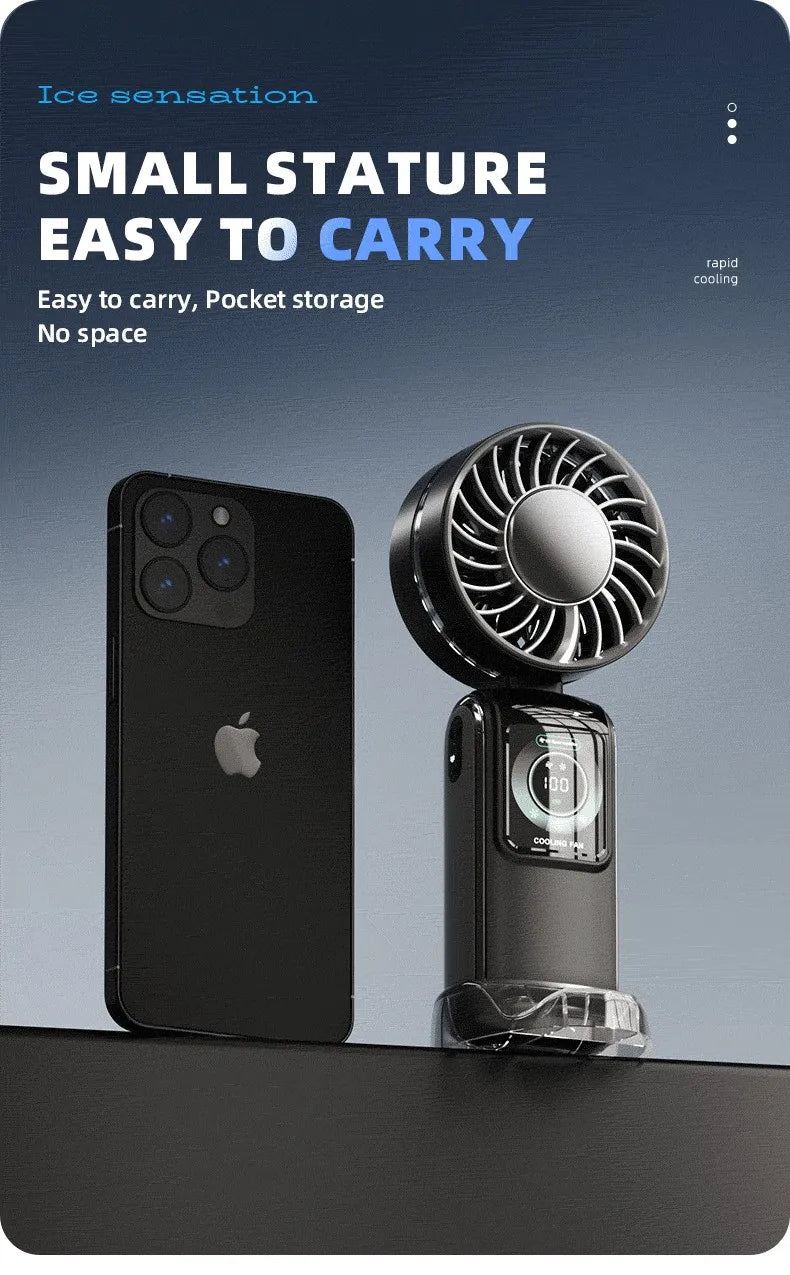 Portable Semiconductor Cooling Handheld Fan - 18