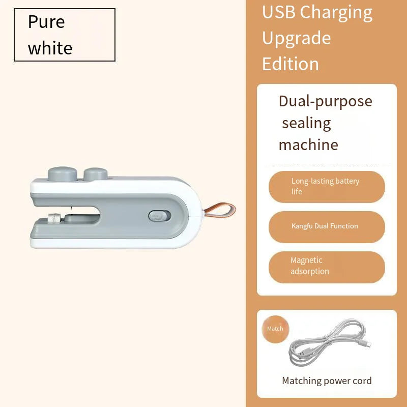 Portable USB Rechargeable Mini Bag Heat Sealer