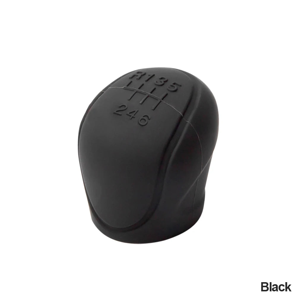Non-Slip Silicone Car Gear Shift Knob Cover - 11