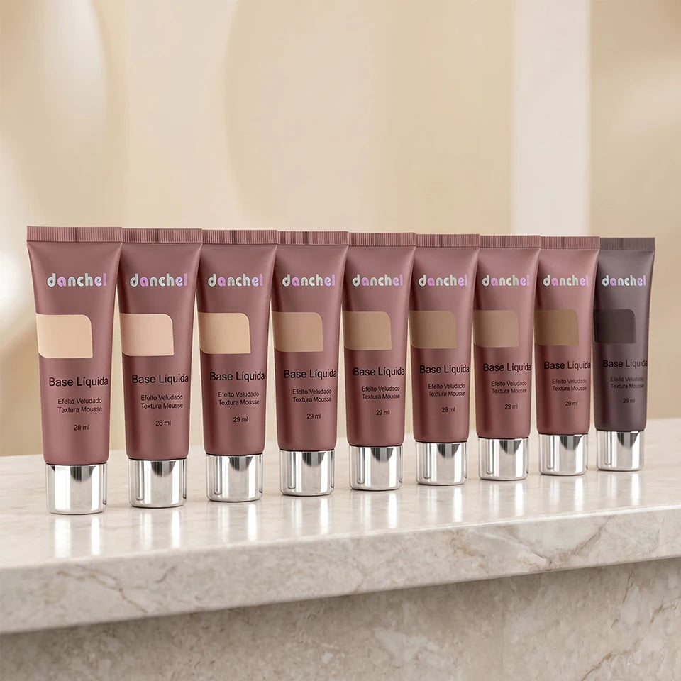 Velvet Matte Liquid Foundation for Flawless Coverage