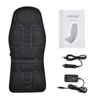 Full-Body Electric Heated Massage Chair Cushion for Home and Car