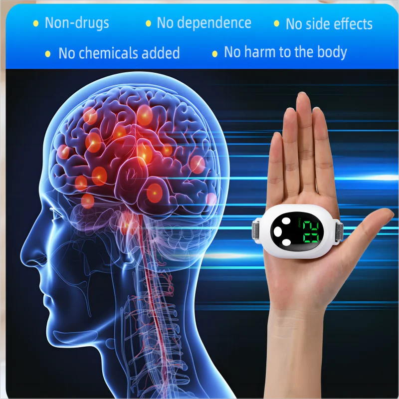 Microcurrent Handheld Sleep Aid and Anxiety Relief Device - 2