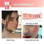 Waterproof Liquid Cheek Blush for Natural Makeup