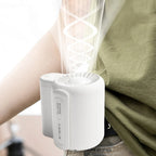 Portable Rechargeable Waist Clip Cooling Fan for Travel and Sports